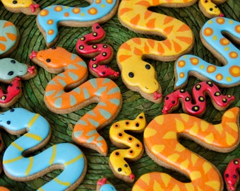 Snake Cookie Cutter | Biscuit - Fondant - Clay Cutters | Keksausstecher | Emporte Piece