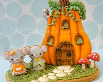 Pumpkin House Cookie Cutter