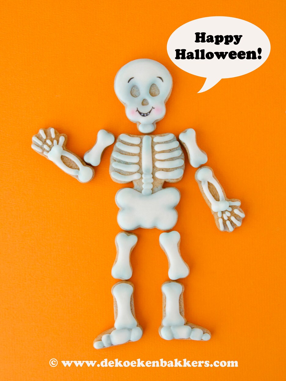 Skeleton Puzzle Mini/Micro Cookie Cutter Set
