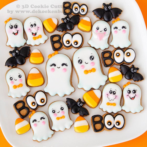 BOO! Halloween Cookie Cutter Set