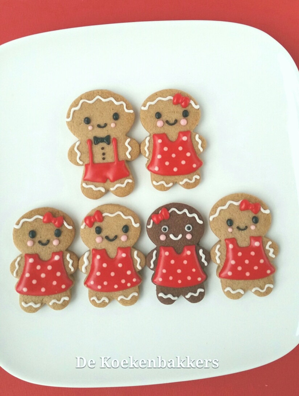 Gingerbread Boy & Girl Cookie Cutter Set Etsy