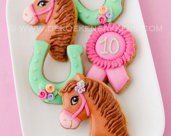 Horse Riding Cookie Cutter Set