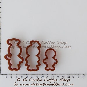 Gingy Baker Family Cookie Cutter Set