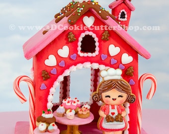 Arched Gingerbread House Cookie Cutter Set | Gingerbread House Kit