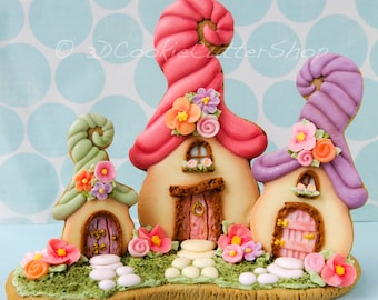 Fairy House Cookie Cutter | Fondant Cutter | Clay Cutter