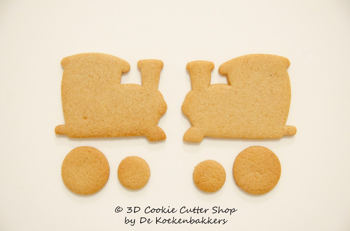 3D TRAIN Cookie Cutter Set Etsy