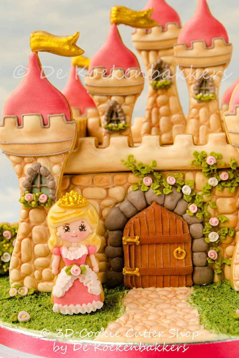 Princess & Knight Cookie Cutter Set | Biscuit - Fondant - Clay Fairytale Cutters image 2