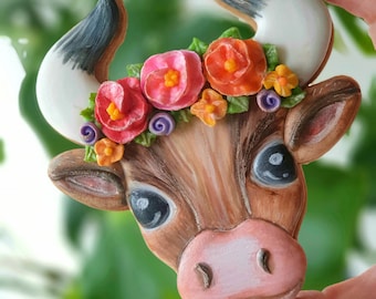 Cow / Bull's Head Cookie Cutter