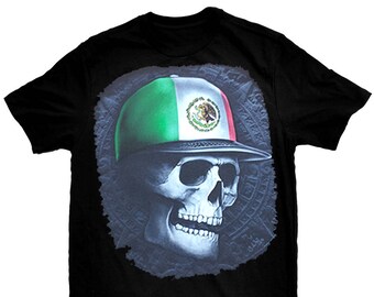 Mexican Pride Skull T-Shirt