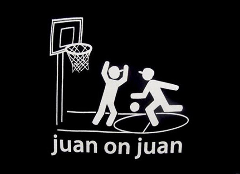 Juan on Juan Funny Mexican Latino T-Shirt image 2