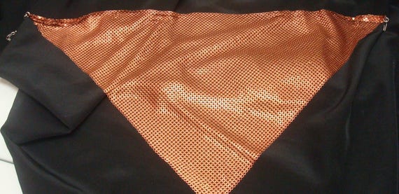 Whiting and Davis Shimmering Copper Enamel Mesh B… - image 9