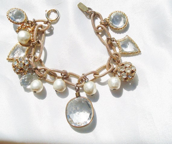 Accessocraft Clear Faceted Glass Charms Clear Rhin