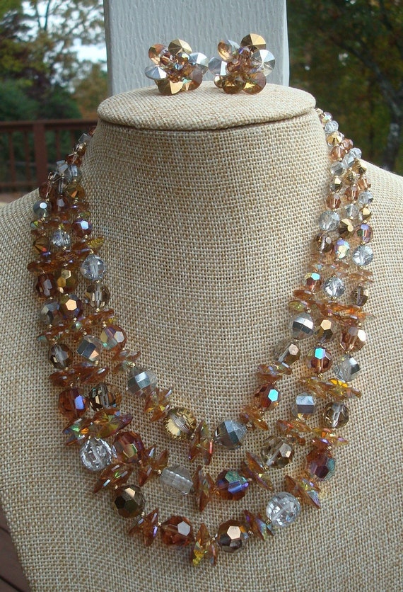 Vendome crystal necklace deals