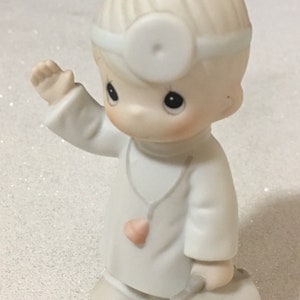 Vintage 1994 Sugar Town Dr. Sam Christmas Porcelain Figurine