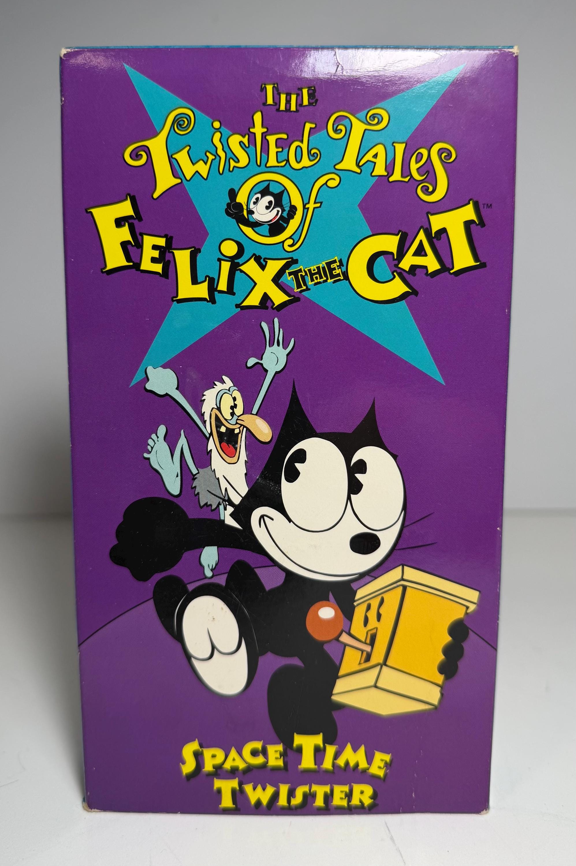 Vintagetwisted Tales of Felix the Cat “space Time Twister” VHS
