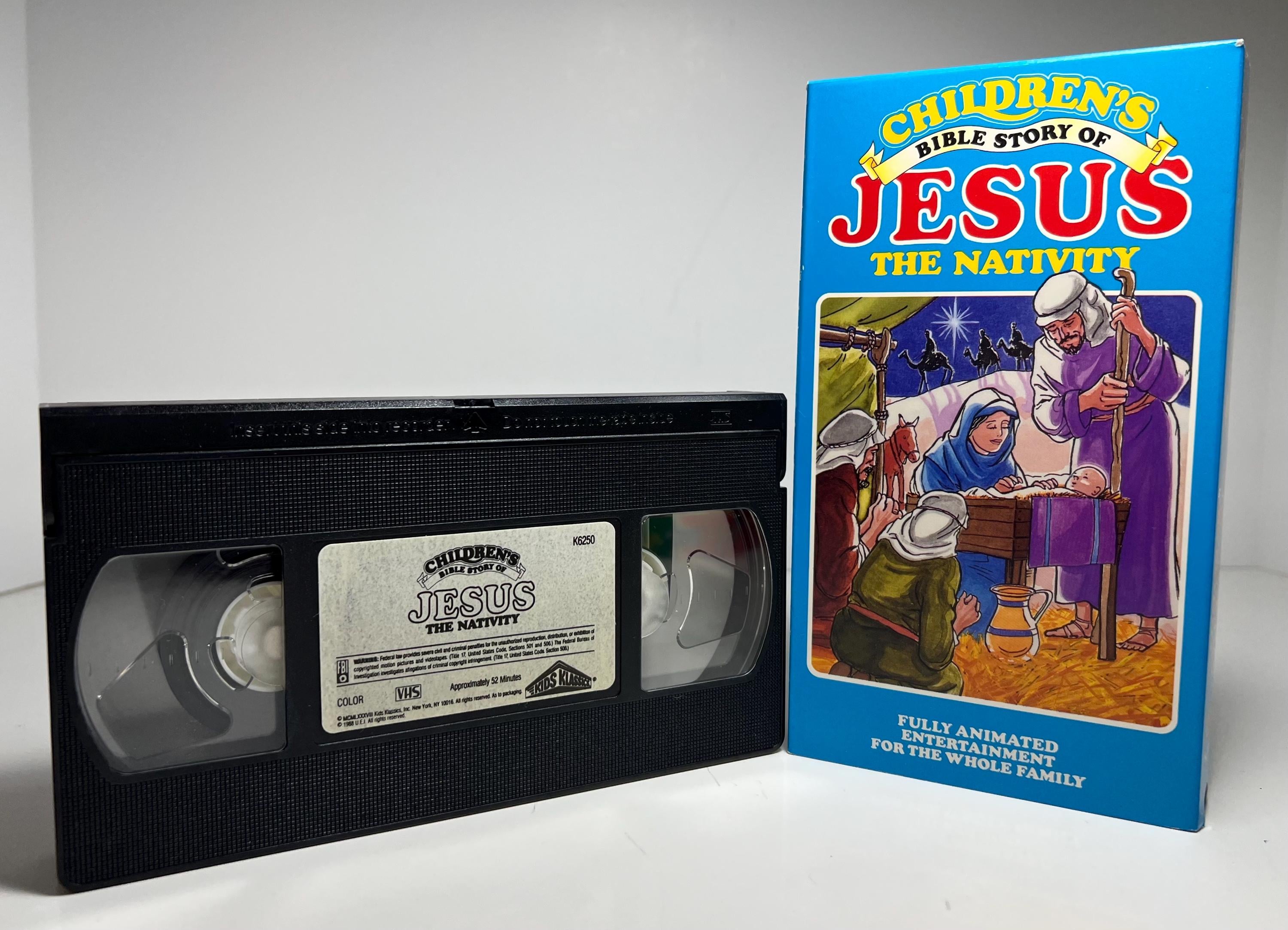 Vintage 1980s/90s Children's Bible Story of Jesus the Nativity