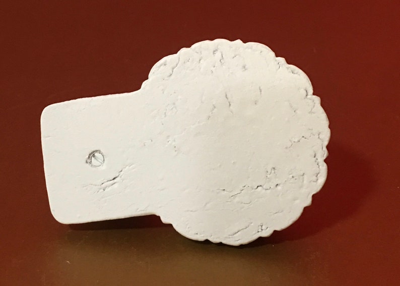 Vintage 1940s White Squirrel Candle Holder Cast Resin Etsy