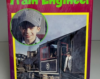Rare Vntage 1995 I Wanna Be A Train Engineer Video Educational Cassette With Original Paper Box