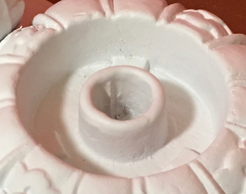 Vintage 1940s White Squirrel Candle Holder Cast Resin Etsy