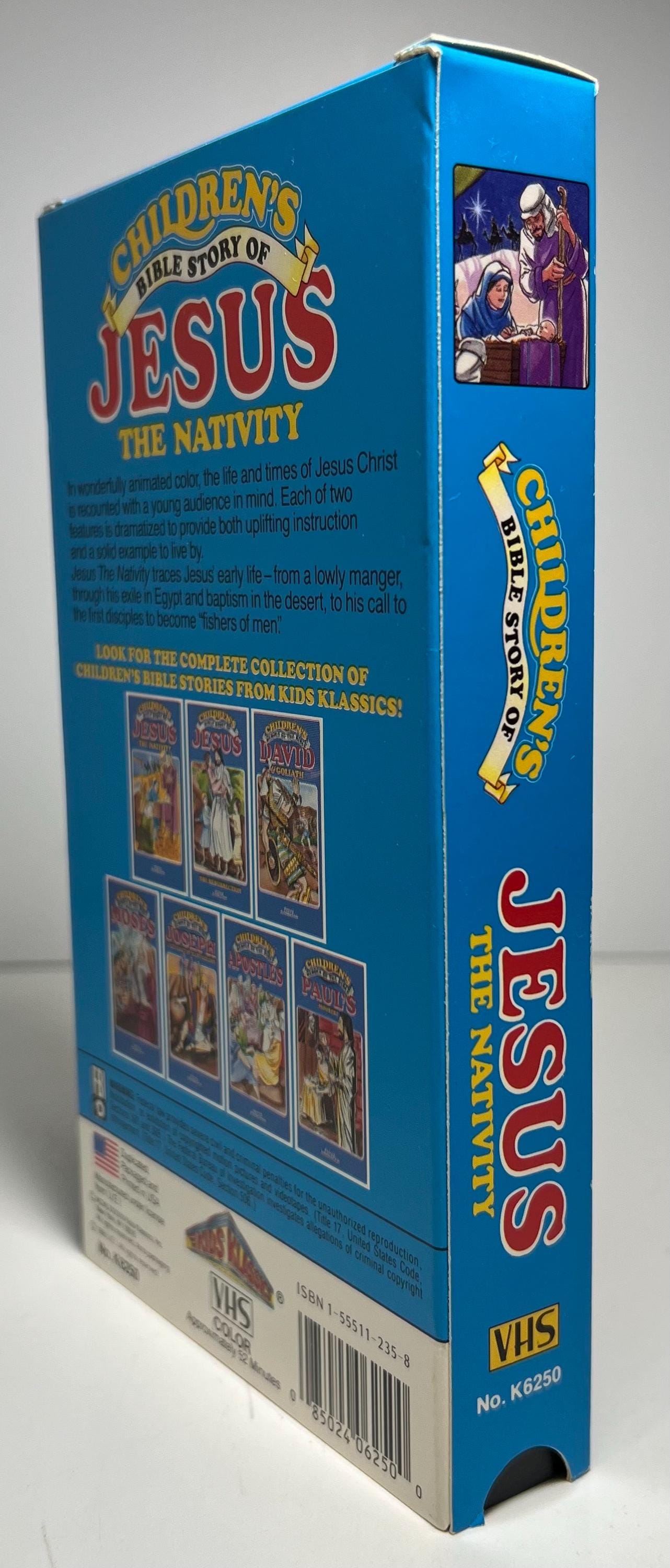 Vintage 1980s/90s Children's Bible Story of Jesus the Nativity