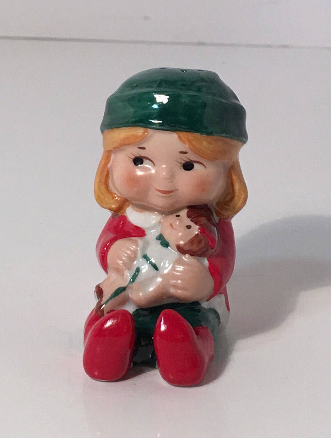 Vintage Porcelain Avon Santas Helpers Christmas Elves Salt and - Etsy