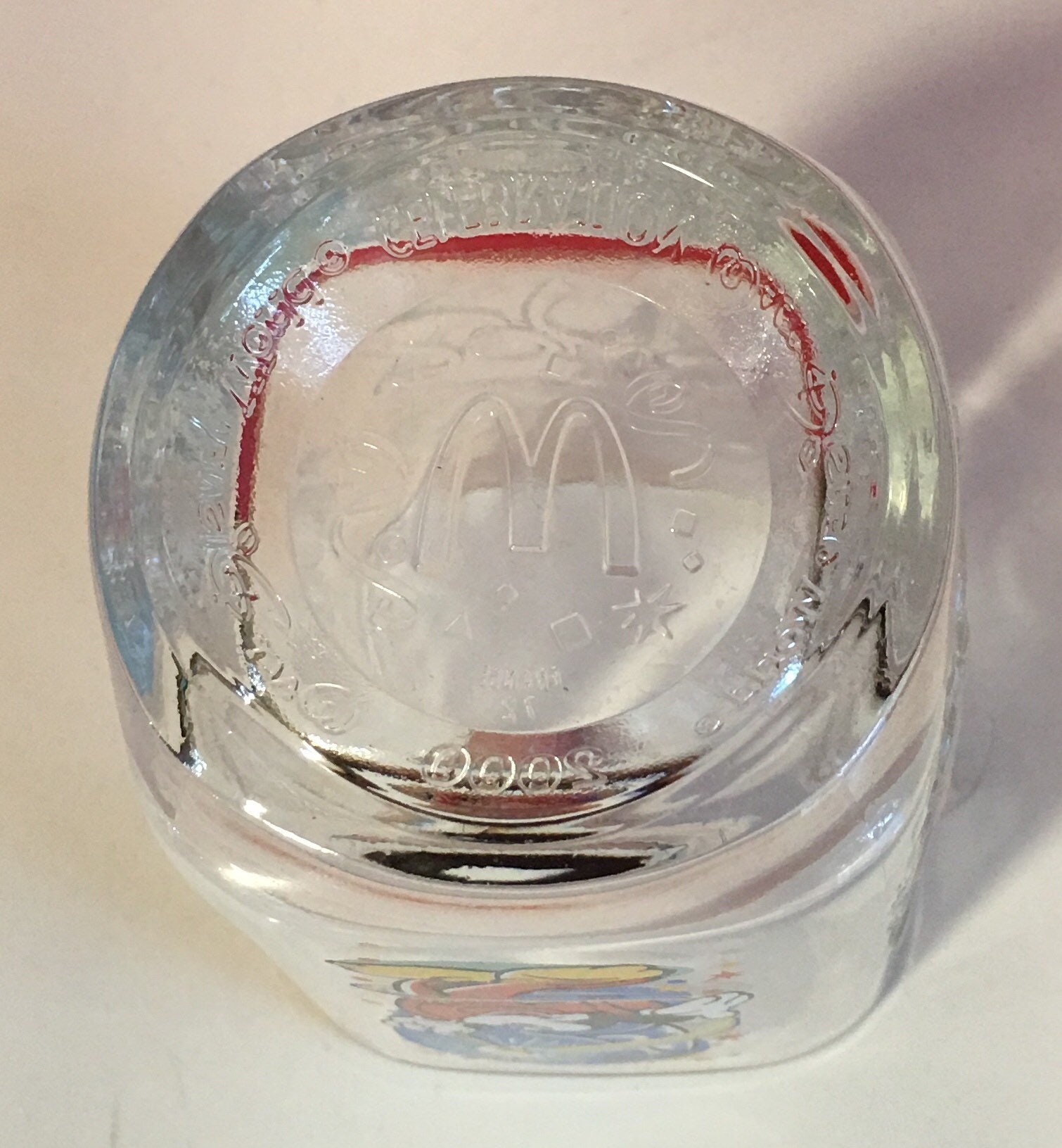 Vintage Kodak Disney Mickey Mouse children's drinking glass —