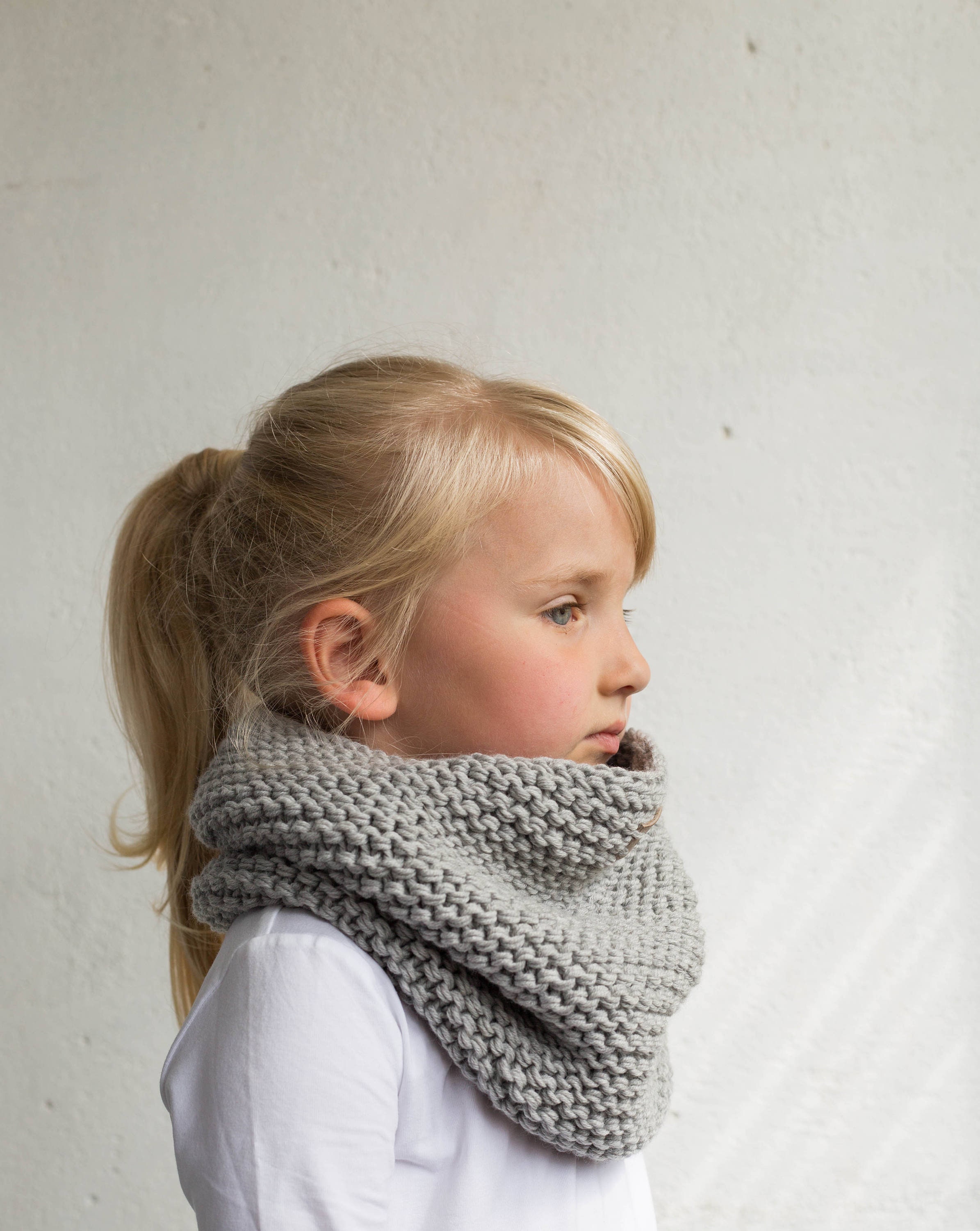 Chunky Merino Wool Cowl, Knit Cowl Scarf Merino Neck Warmer, Mens Scarf ...