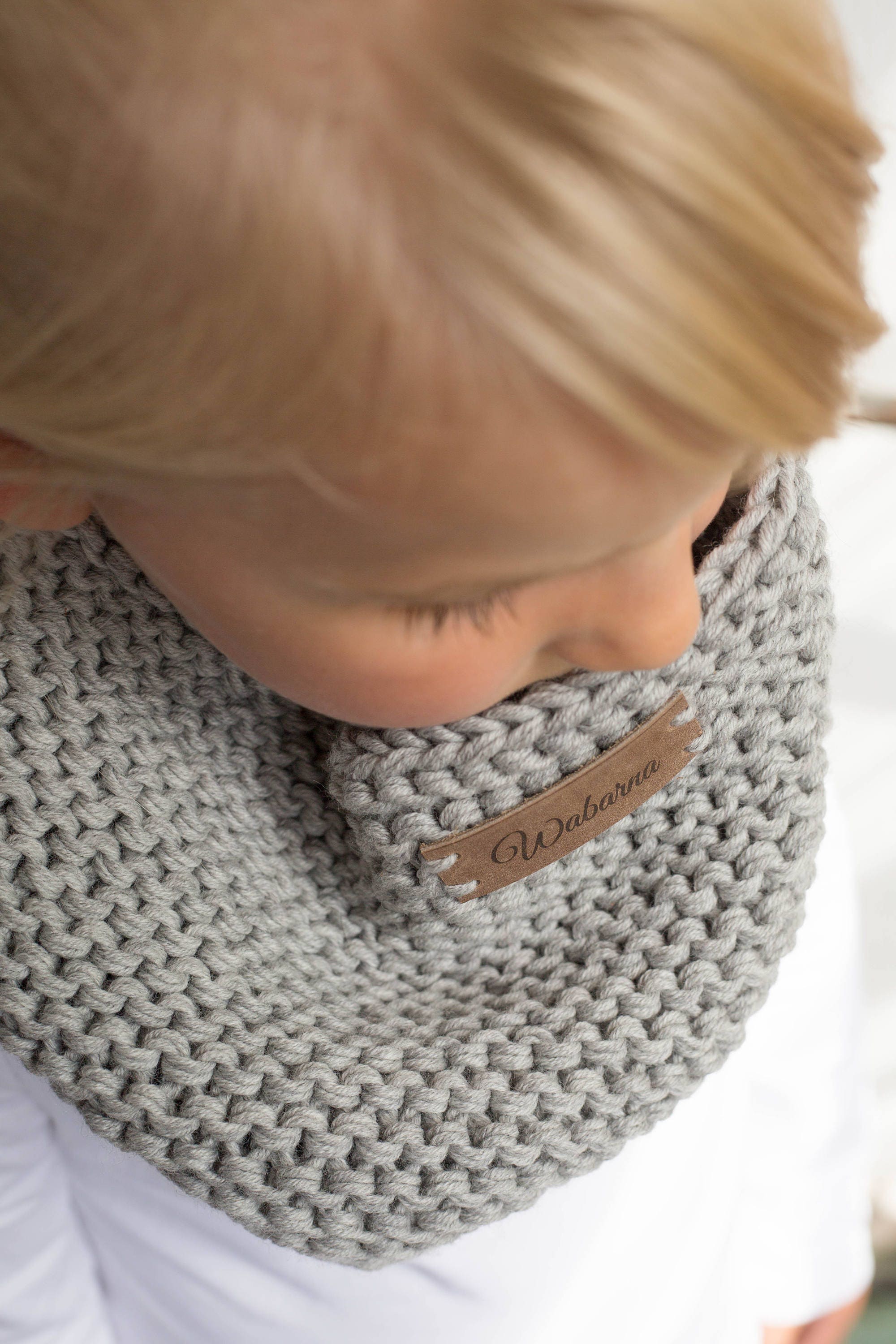 Chunky Merino Wool Cowl, Knit Cowl Scarf Merino Neck Warmer, Mens Scarf ...
