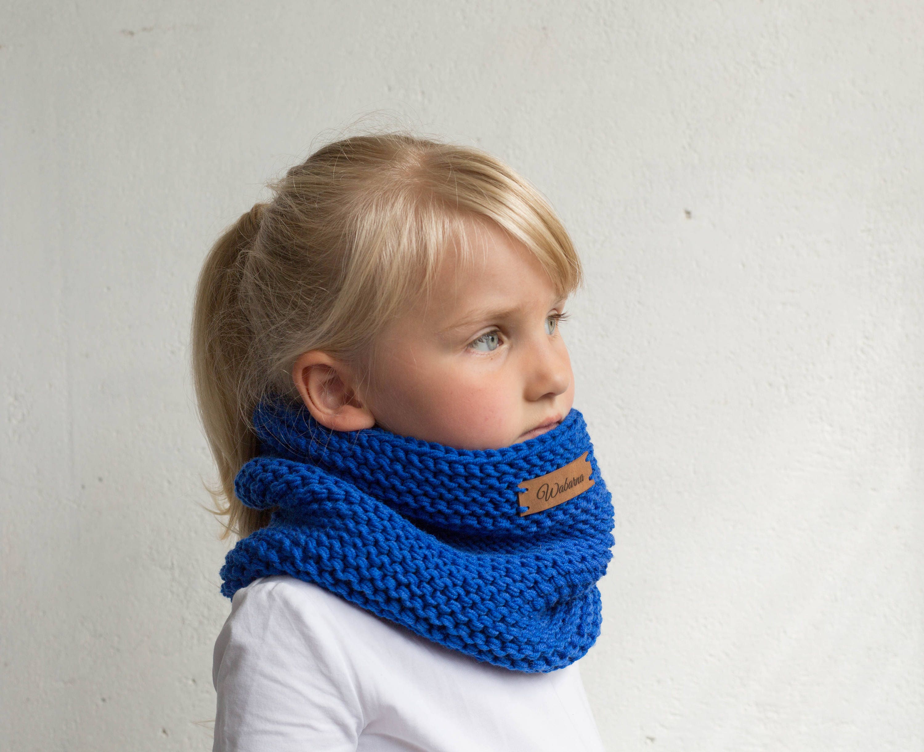 Chunky Merino Wool Cowl, Knit Cowl Scarf Merino Neck Warmer, Mens Scarf ...