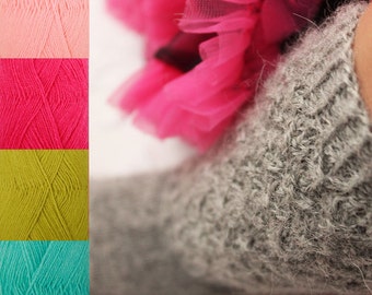 Hand knit knee high socks, luxurious alpaca wool lacy knee socks, woolen knee high handknit socks, winter wear, toddler baby gift idea