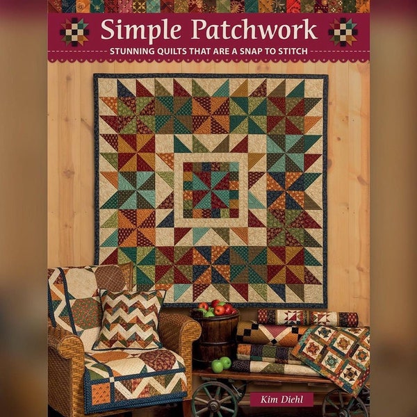 Livre patchwork simple de Kim Diehl