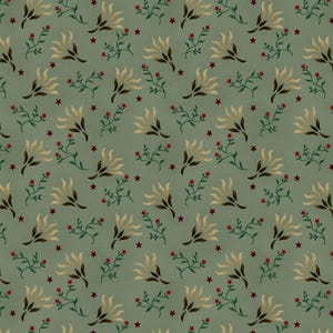 Scrap Basket Favorites van Kim Diehl - Aqua Tossed Clover (1521-11)