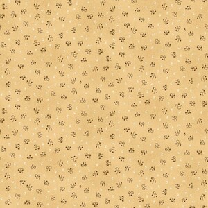 Noções básicas de batedeira de manteiga por Kim Diehl - Raminhos de frutas vermelhas bege (6555-33)