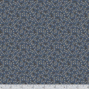 Maple House Quilt Fabric by Pam Buda - Blue Willow (0829D  BLUE)