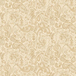 Butter Churn Basics Quilt Fabric by Kim Diehl for Henry Glass Fabrics.  

A beautiful collection of neutral fabrics that blend traditional florals and paisleys in rich shades of cream, beige and tan.

This fabric features a delicate cream background adorned with a small, intricate paisley pattern in soft golden hues.