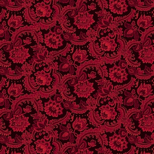 Scrap Basket Favorites van Kim Diehl - Cranberry Fancy Foulard (1506-88)