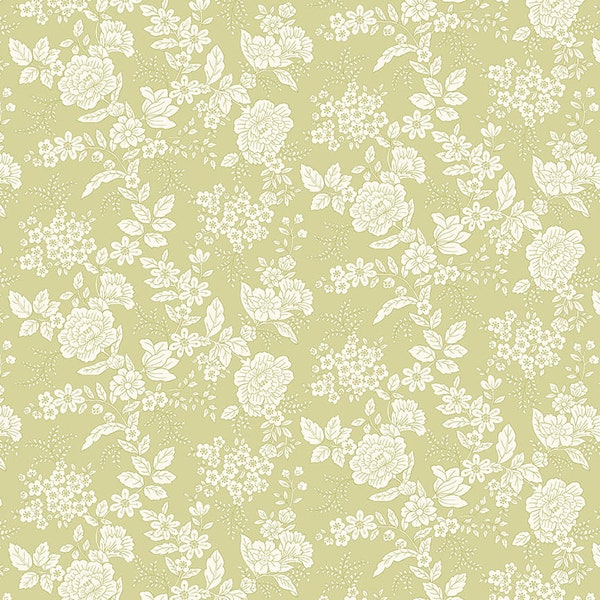 Tranquility - Light Green Floral (826-60)