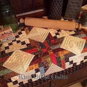 Farmhouse Stars - Mystery Fat Quarter Bundle and Pattern