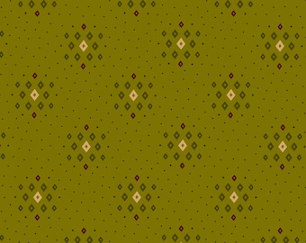 Scrap Basket Favorites by Kim Diehl -  Green Geo Clusters (1514-66)