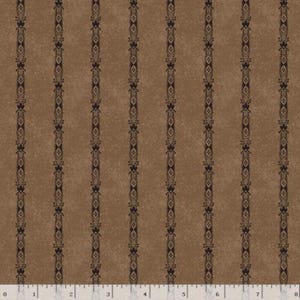 Maple House by Pam Buda - Brown Old World (0821D  BROWN)  2 yard cut
