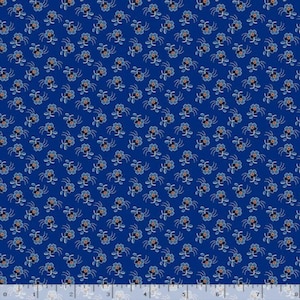 19th Century Sparklers by Pam Buda - Blue Dandy Flower (1090D  BLUE)