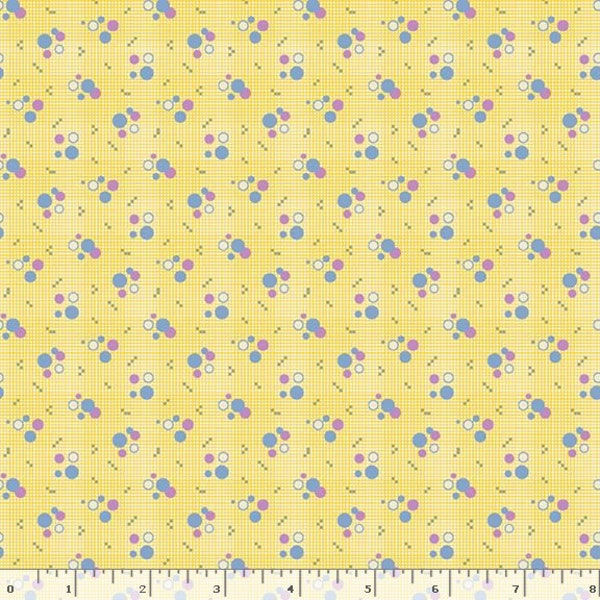 Aunt Grace Calicos - Yellow Dots (0680  YELLOW)
