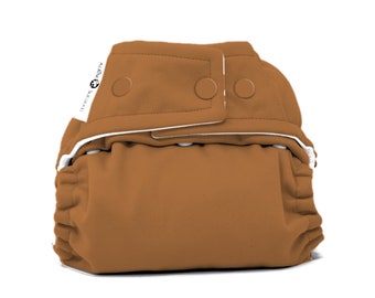PRE-ORDER: Solid Rusty Orange Cloth Diaper Cover or Pocket Diaper (One Size)