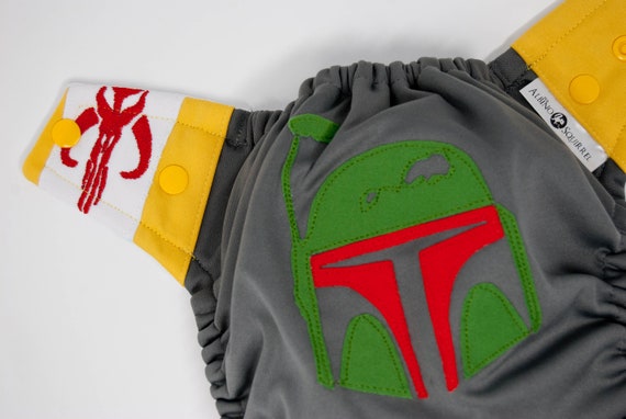 star wars cloth diaper