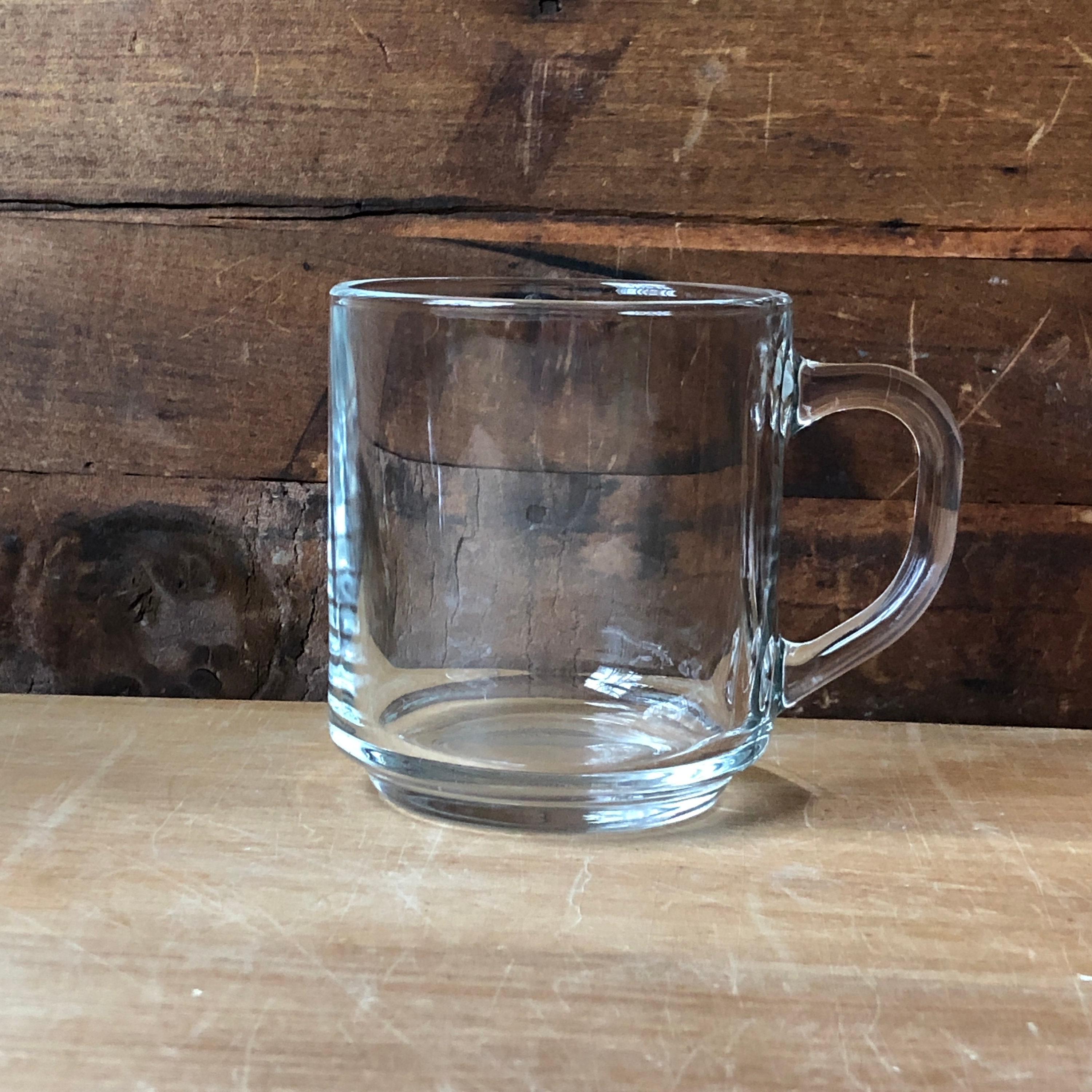 Set/5 Vintage Arcoroc French Coffee Mugs