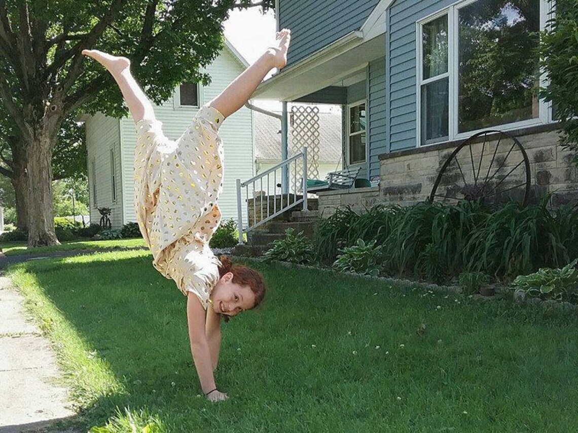 Cartwheel Dress PDF Pattern Youth Sizes 612 Etsy