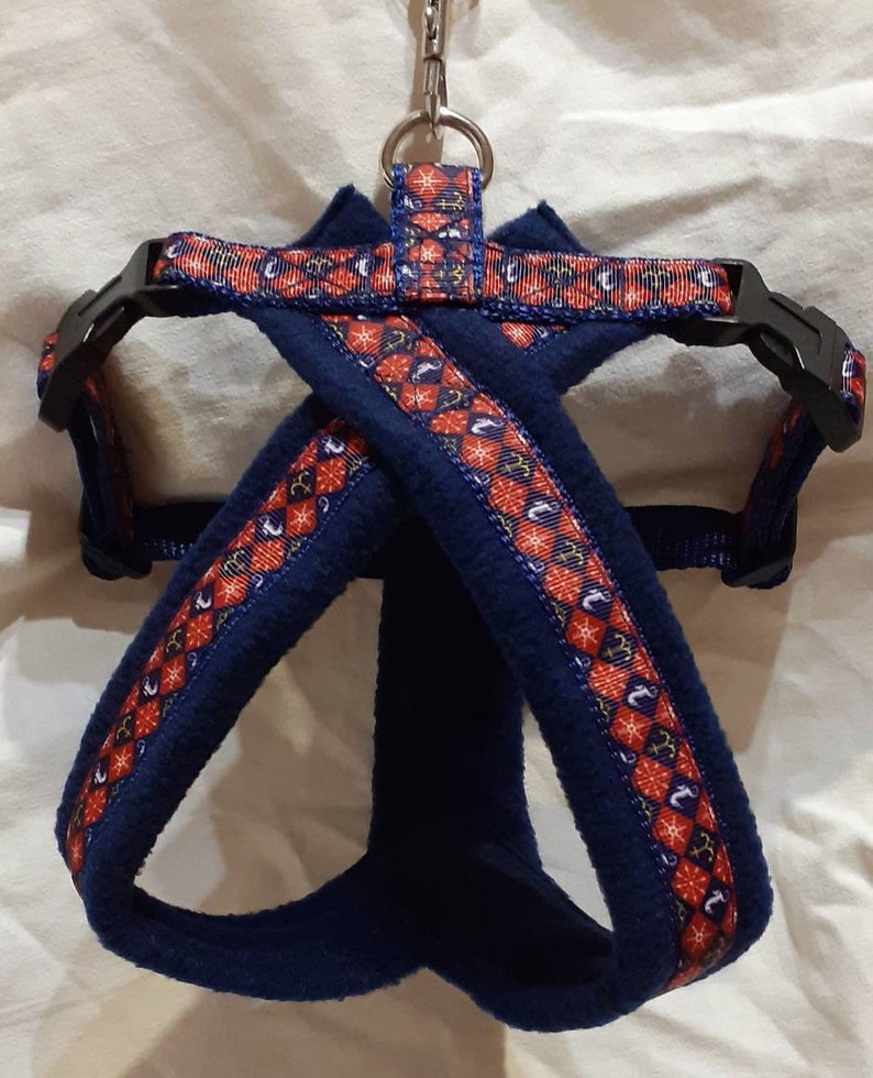 Dog Harness Fleece Lined With Matching Lead Options Etsy