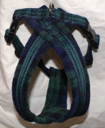 black watch tartan dog collar