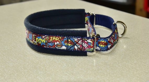 Fleece Lined Martingale Dog Collar 