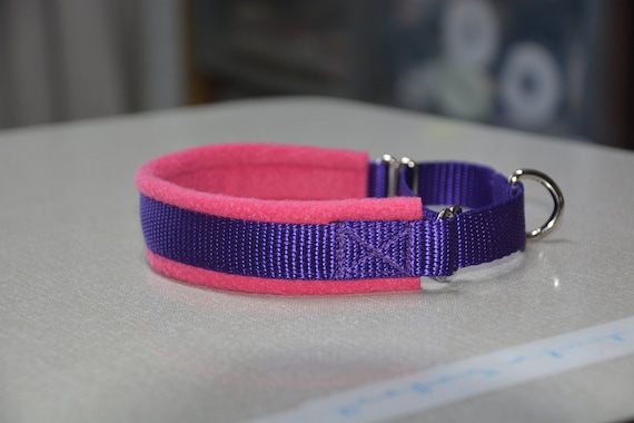 fleece lined dog collar